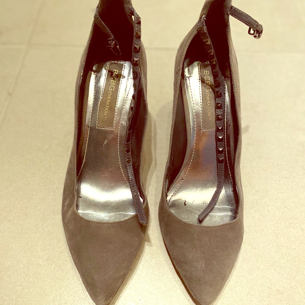 Shoes BCBG gray suede